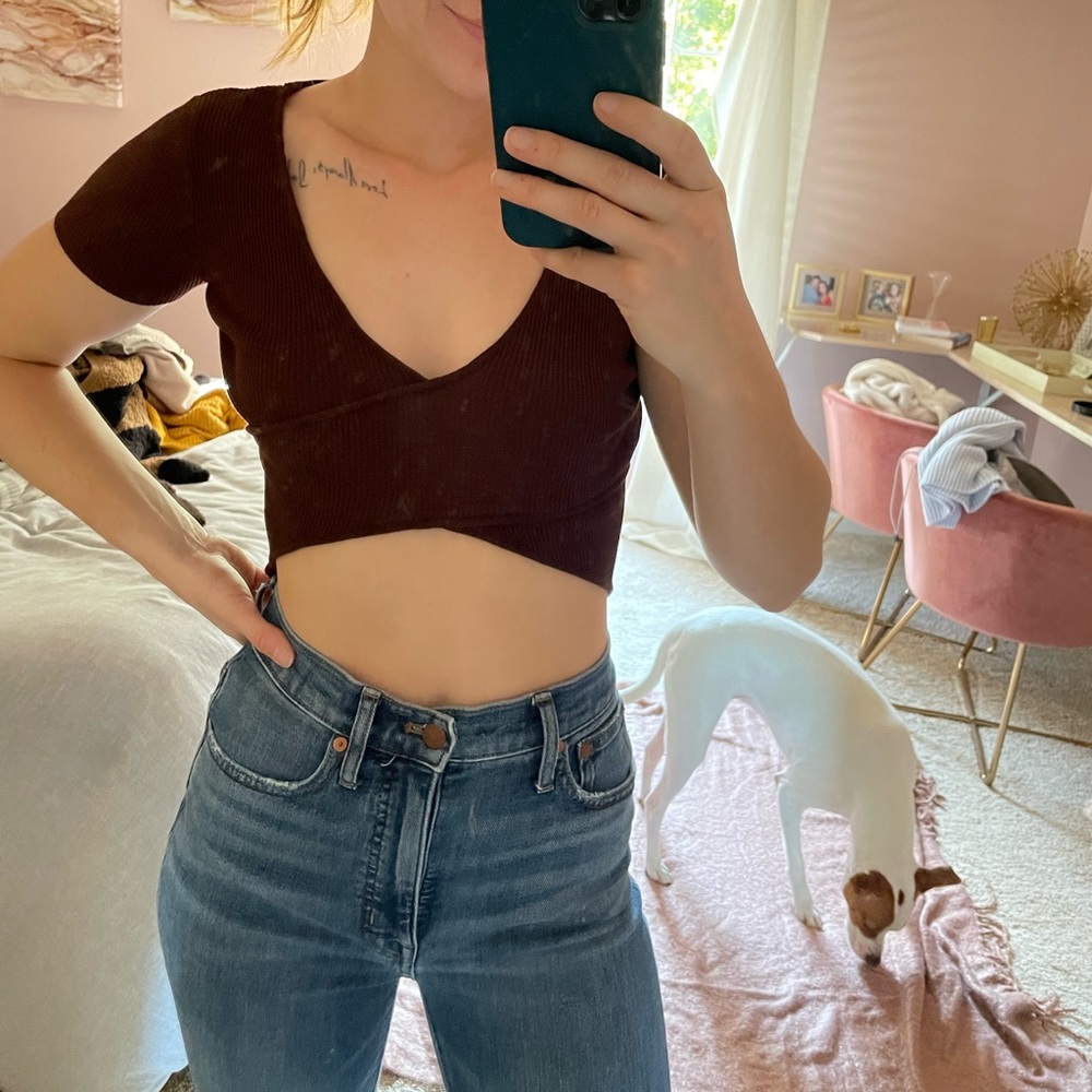 Zara Knit Crop Top
